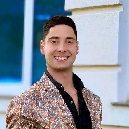 Nikola K. talking to camera